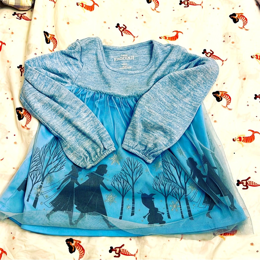 Frozen dress 4/5 GUC